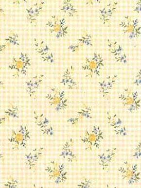 Widely Used Yellow Bloom Wall Art For Yellow Gingham And Flower Wallpaper (View 9 of 15)