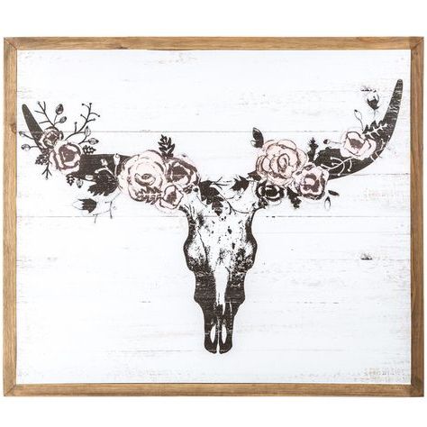 Wood Wall Decor, Kids In Fashionable Long Horn Wall Art (View 13 of 15)