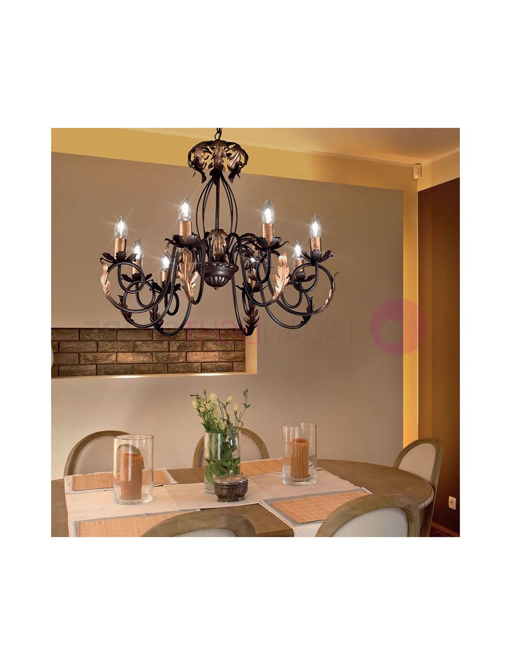 2020 Rusty Gold Chandeliers Intended For Lucy Classic Style Chandelier 8 Lights (View 9 of 15)