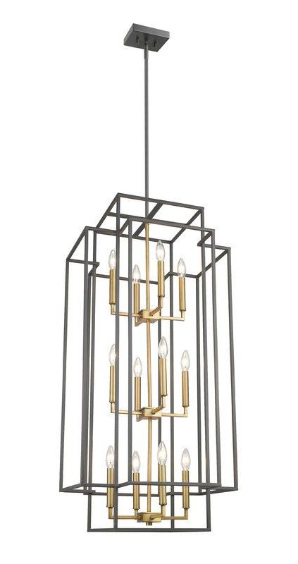 Best And Newest Orona Dimmable Square / Rectangle Chandelier (View 13 of 15)