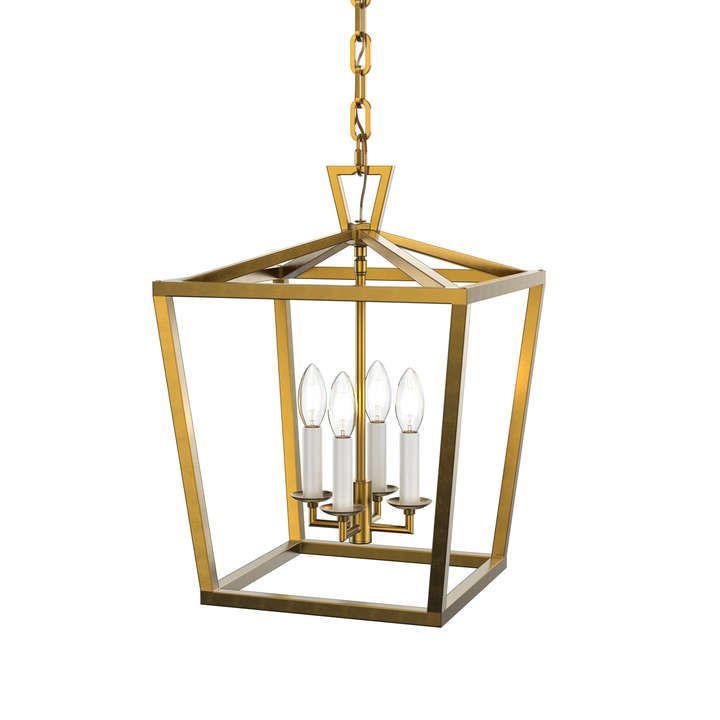 Brass Lantern Chandeliers Intended For Well Known Lights (View 11 of 15)
