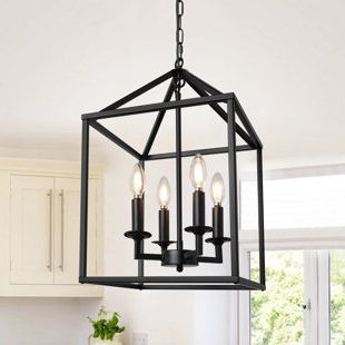 Brass Wrapped Lantern Chandeliers For Preferred Industrial Kitchen Lighting (View 14 of 15)