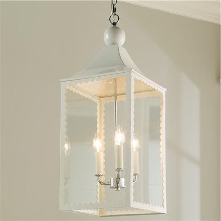 Cottage White Lantern Chandeliers Inside Most Up To Date 13 Cottage/farmhouse Style Light Fixtures I Love – The Lettered Cottage (View 15 of 15)