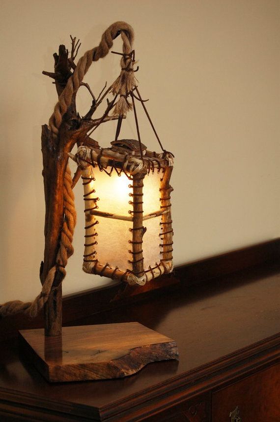 Driftwood Lamp, Lamp, Unusual  Lamps (View 12 of 15)