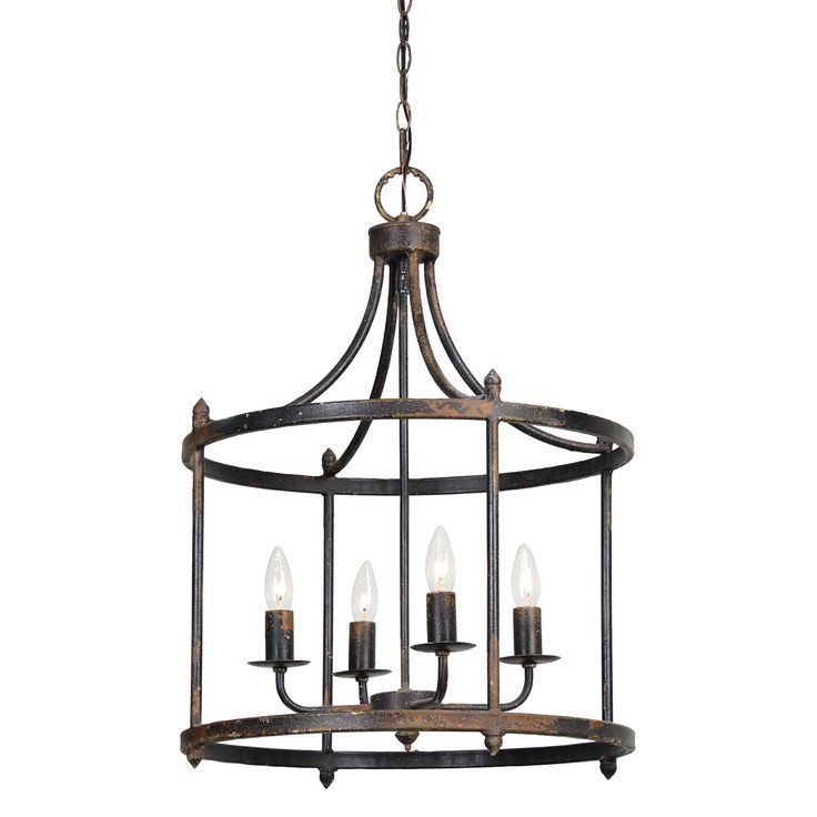 Drum  Chandelier, Lantern Chandelier, Ceiling Lights Intended For Fashionable 28 Inch Lantern Chandeliers (View 1 of 15)