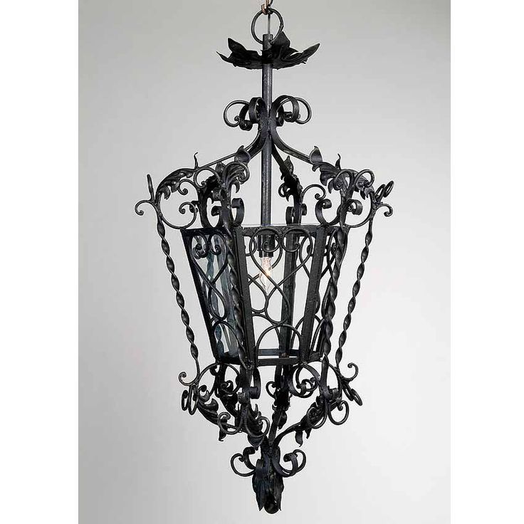 Forged Iron Lantern Chandeliers Intended For 2020 Wrought Iron Chandeliers And Other Lighting Options And Inspirations (View 11 of 15)