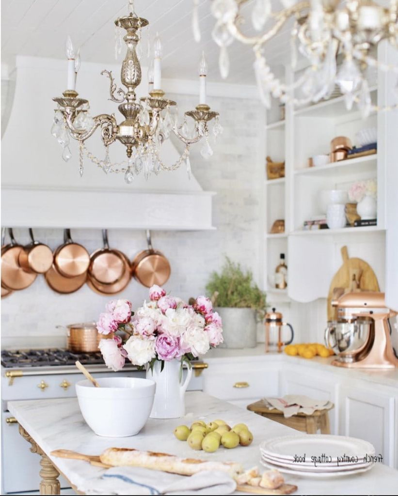 Get The Look  Vintage French Country Kitchen Chandeliers – French Country  Cottage Pertaining To Well Known Cottage Chandeliers (View 13 of 15)