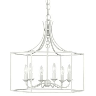 Gloss Cream Chandeliers Inside Best And Newest Generation Lighting Ac1046Gcm Gloss Cream Bantry House 6 Light 22" Wide  Chandelier – Lightingdirect (View 3 of 15)