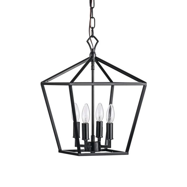 Houzz Within Well Known Distressed Black Lantern Chandeliers (View 3 of 15)