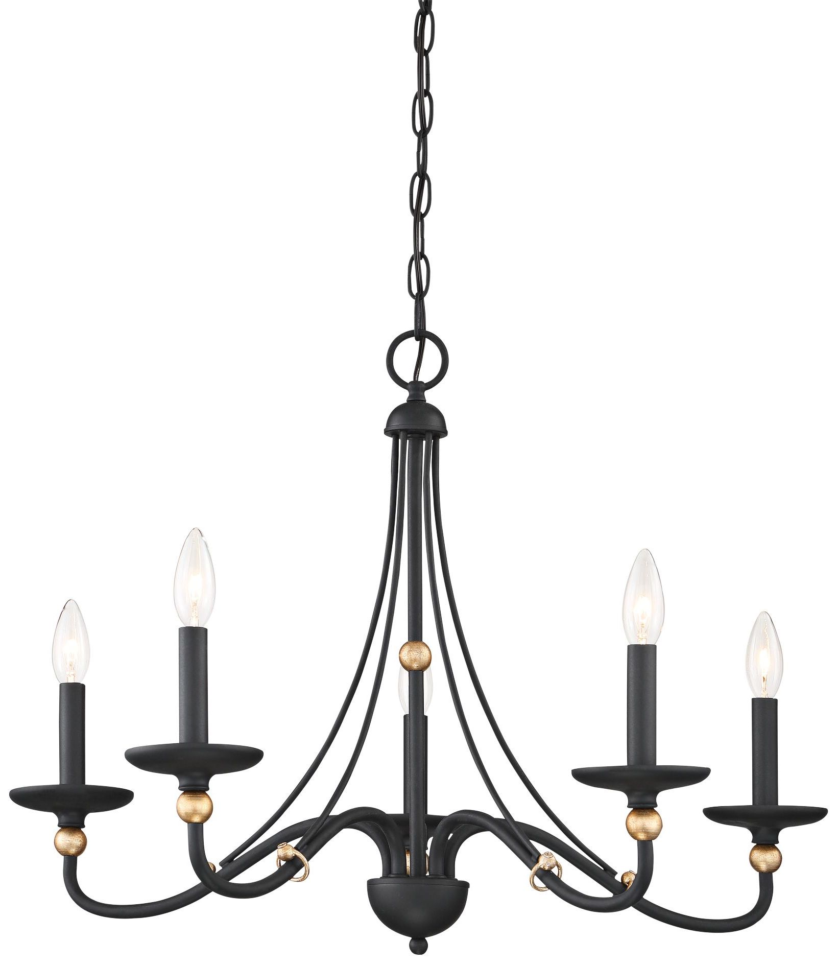 Minka Lavery Westchester County 28" Wide Sand Coal 5 Light Chandelier –  Walmart Within Most Up To Date Sand Black Chandeliers (View 9 of 15)