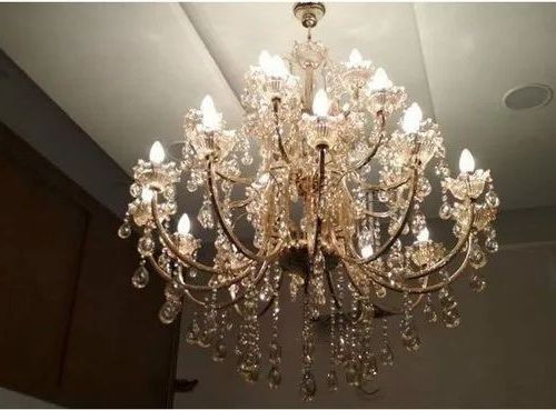 Most Recent Italian Crystal Chandeliers Throughout Candle Style Led Italian 24 Light Crystal Chandelier At Rs 12000 In Delhi (View 10 of 15)