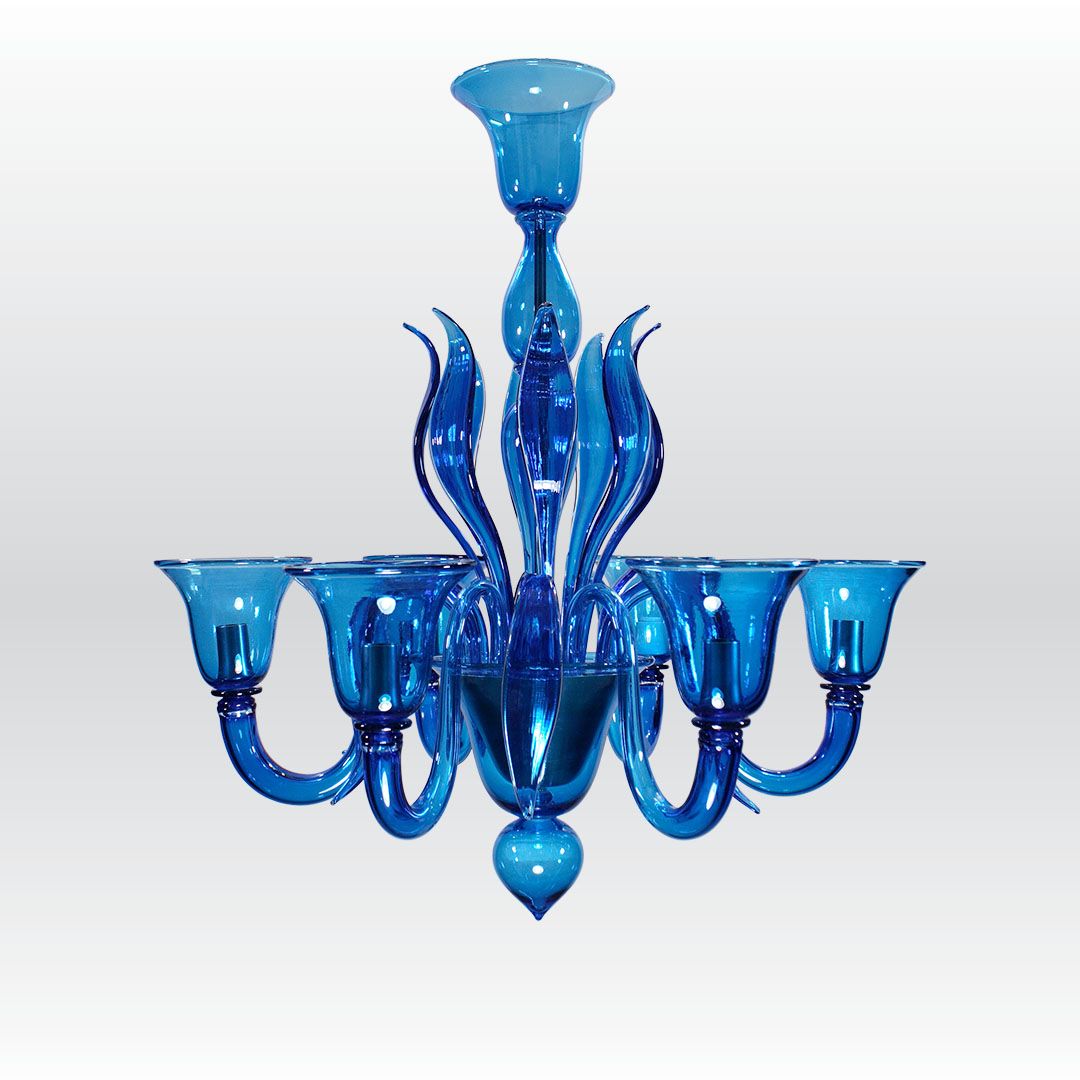 Multiforme Lighting Within Preferred Blue Chandeliers (View 6 of 15)