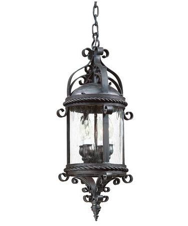 Outdoor Hanging Lights, Outdoor Hanging Lanterns, Hanging Porch Lights In Current 25 Inch Lantern Chandeliers (View 13 of 15)