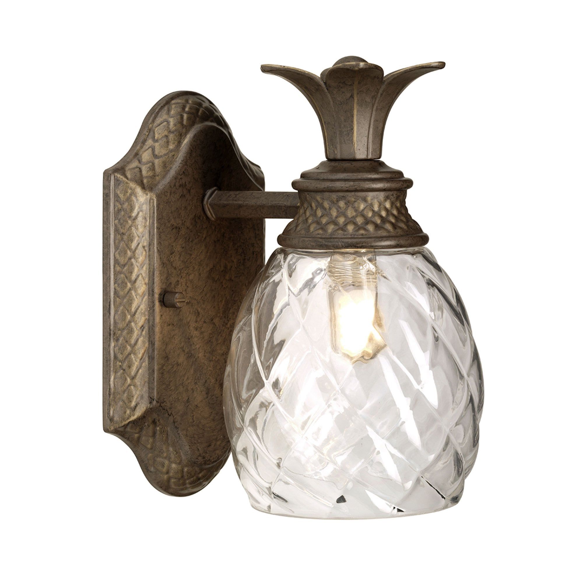 Pearl Bronze Lantern Chandeliers Regarding Most Current Hinkley Lighting Plantation Bathroom Wall Light In Pearl Bronze – Fitting &  Style From Dusk Lighting Uk (View 13 of 15)