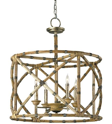 Popular Currey & Company 9694 Palm Beach 4 Light 25 Inch Pyrite Bronze/washed  Wood/natural Lantern Pendant Ceiling Light Pertaining To 25 Inch Lantern Chandeliers (View 2 of 15)
