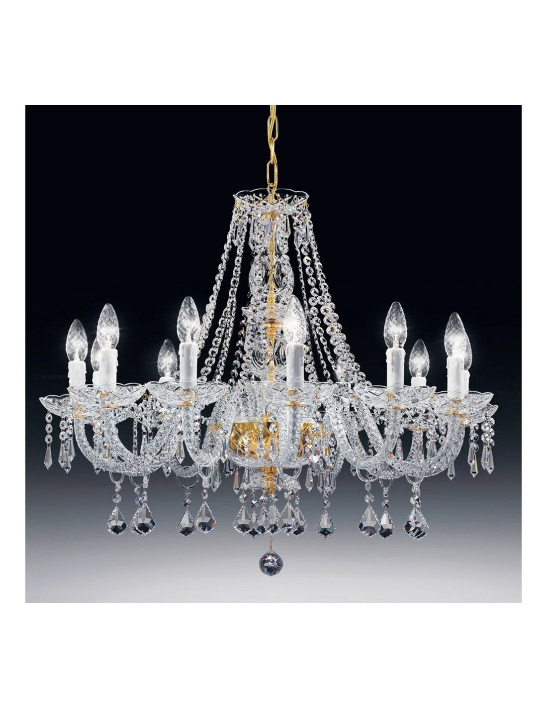 Transparent Glass Chandeliers Pertaining To 2020 Classic Transparent Crystal Chandelier Ll  (View 5 of 15)