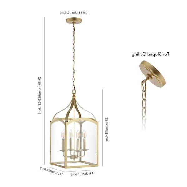 Well Known 27 Inch Lantern Chandeliers In Jonathan Y Ruth 11 In (View 12 of 15)