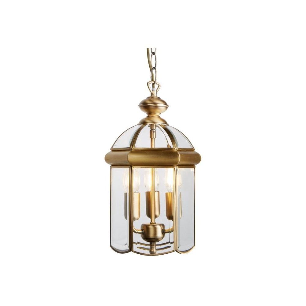 Well Known Aged Brass Lantern Chandeliers With Regard To Victorian Style Antique Brass Hall Lantern (View 8 of 15)