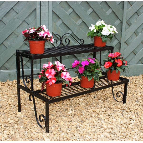 2 Tier Pot Stand With Regard To Most Up To Date Two Tier Plant Stands (View 8 of 15)