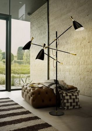20 Modern Floor Lamps For The Luxury Living Room Within Trendy Modern Standing Lamps (View 10 of 15)