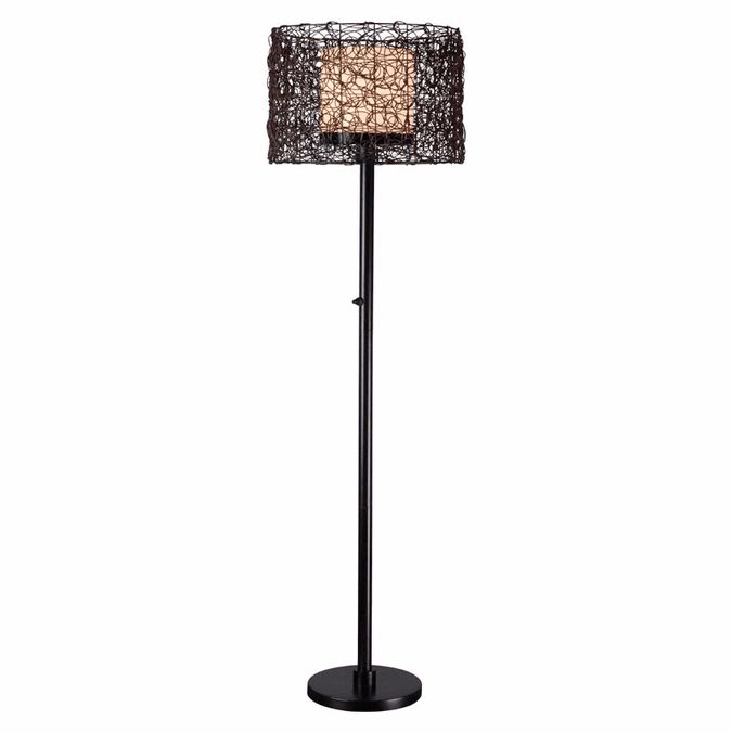 2020 Kenroy Home 32220brz Tanglewood Bronze Finish 58 Inch Tall Standing Floor  Lamp – Ken 32220brz For 58 Inch Standing Lamps (View 12 of 15)