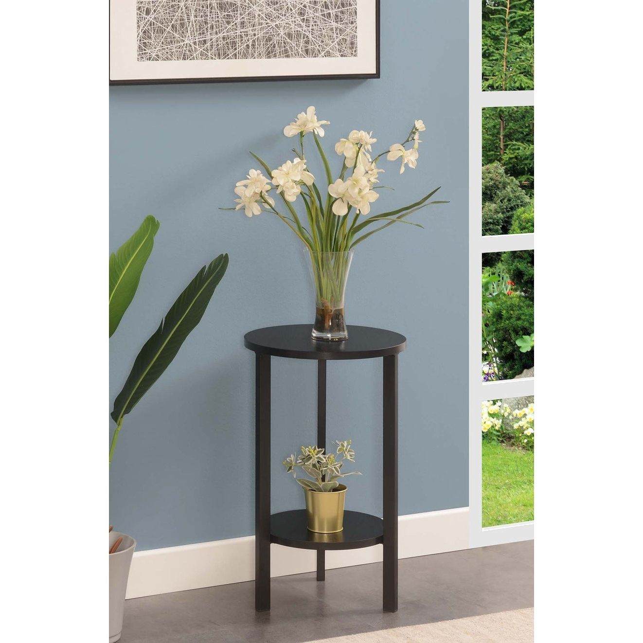 24 Inch Plant Stands Pertaining To Well Liked Porch & Den Alexandria 24 Inch 2 Tier Plant Stand – On Sale – Overstock –   (View 1 of 15)