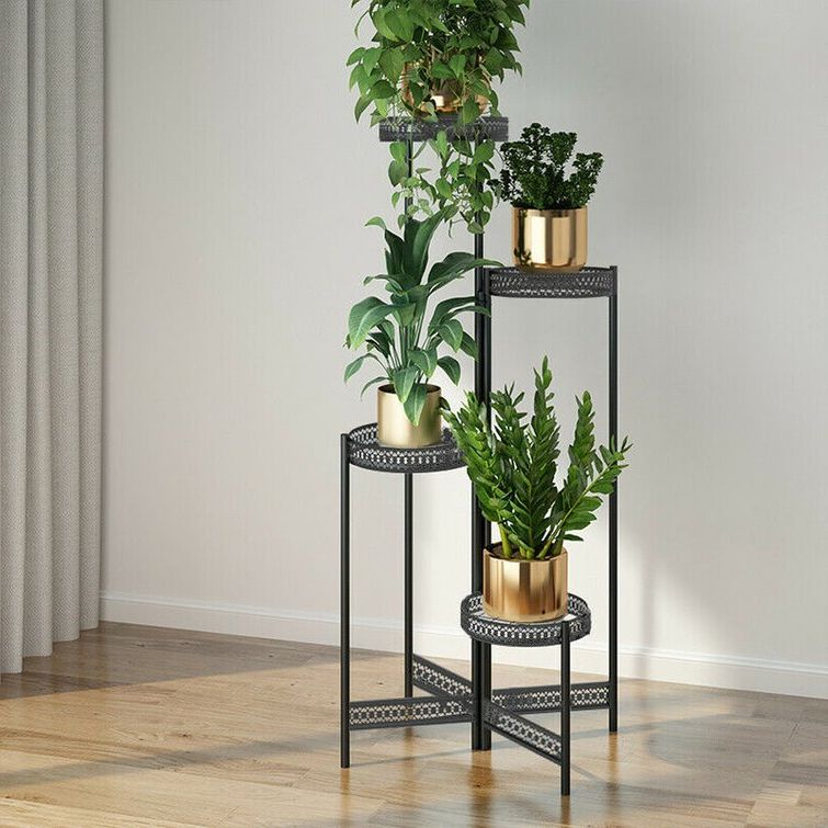 4 Tier Plant Stands With Recent Astoria Grand Sula Round Corner Plant Stand & Reviews (View 5 of 15)