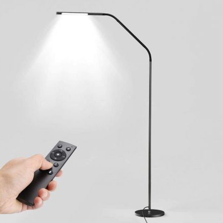 6w 500lm Super Bright Led Floor Lamp Dimmable Touch/remote Controlled  Stepless (View 14 of 15)