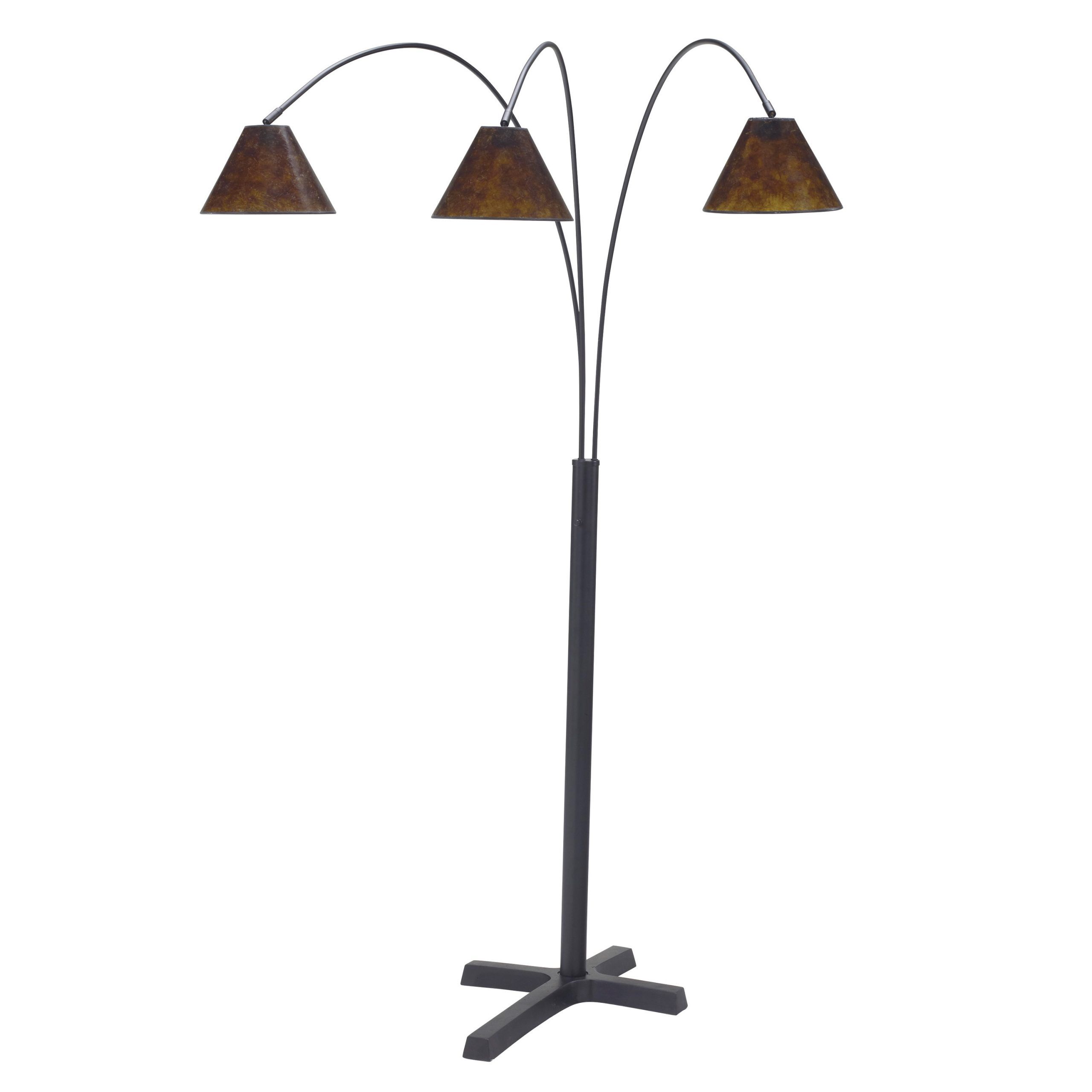 82 Inch Standing Lamps Inside Widely Used Signature Designashley Sharde Matte Black 82 Inch Metal Arc Lamp – On  Sale – Overstock –  (View 4 of 15)