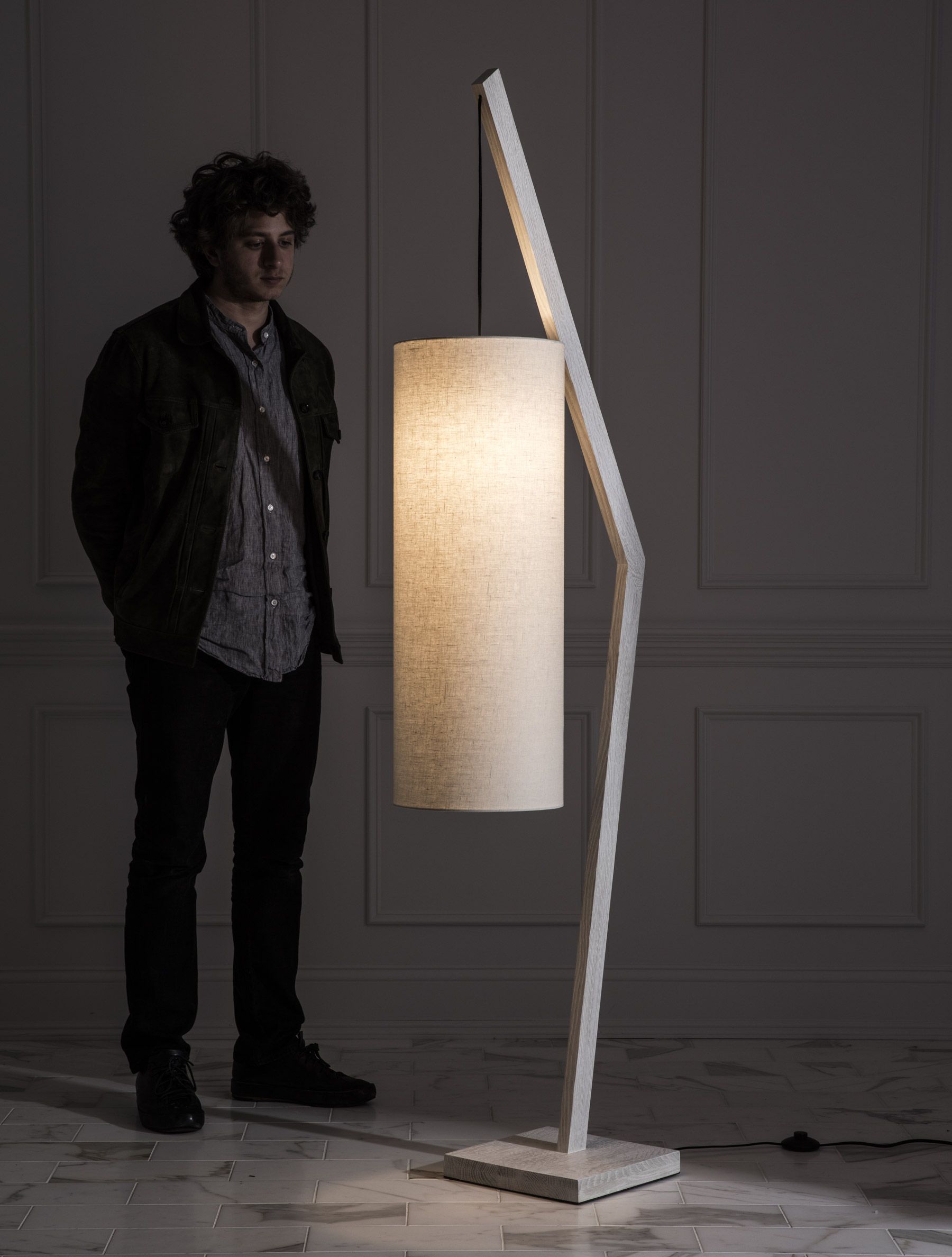 Angular Floor Lamp – Colony Inside Widely Used Angular Standing Lamps (View 2 of 15)