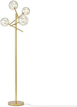 Best And Newest Dellemade Td00145 Sputnik Chandelier Floor Lamp For Bedroom,4 Lights Glass  Shade Floor Lamps For Living Room,brass/gold – – Amazon In Sputnik Standing Lamps (View 1 of 15)