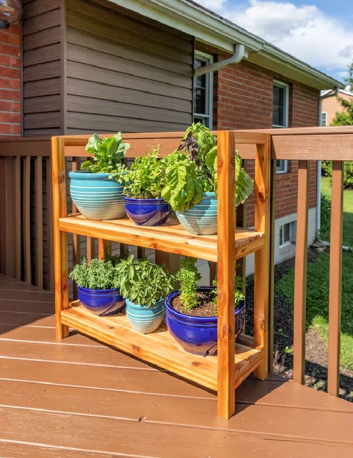 Best And Newest Outdoor Plant Stands For 40 Free Diy Plant Stand Plans (cheap And Easy To Build) (View 13 of 15)