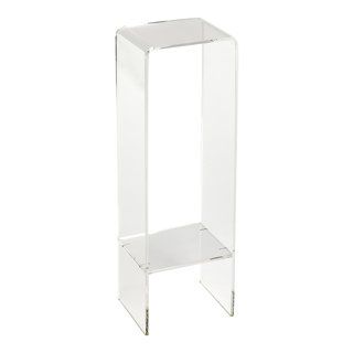 Butler Crystal Clear Acrylic Plant Stand – Contemporary – Plant Stands And  Telephone Tables  Hedgeapple (View 3 of 15)
