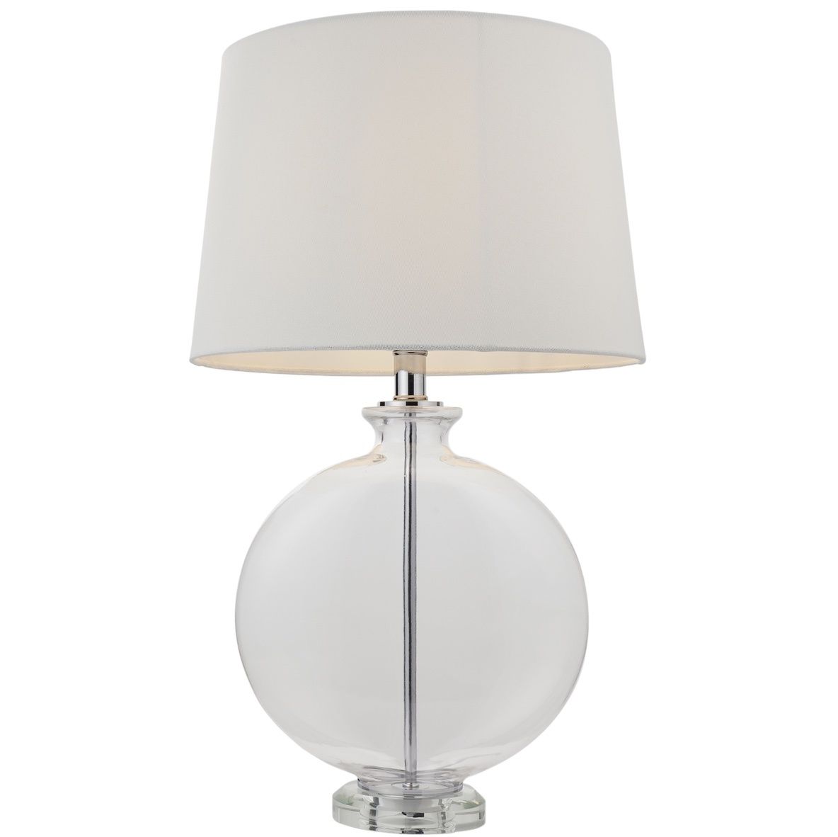 Clear Glass Standing Lamps Within Most Popular Wainwright – Clear Glass Vase Designer Table Lamp – Lightbox (View 5 of 15)