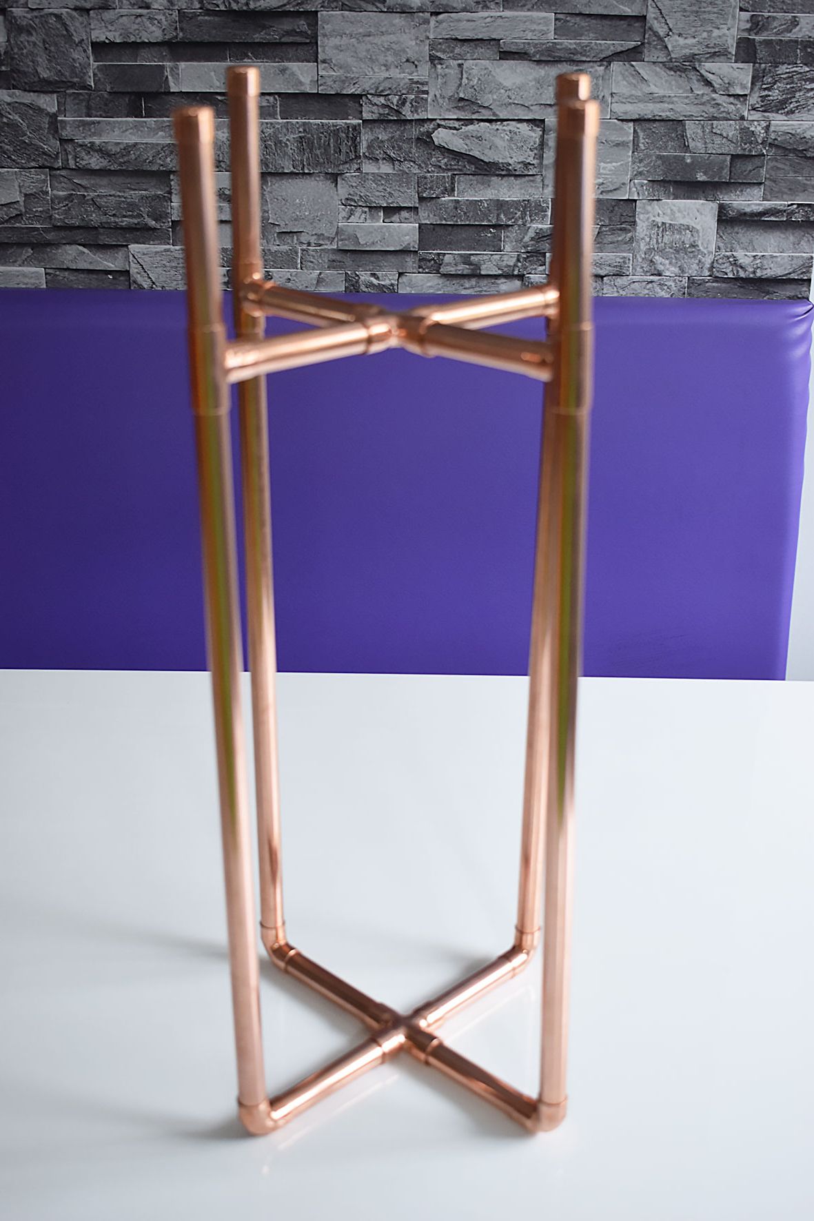 Copper Plant Stands In Widely Used How To Make A Diy Copper Plant Stand – Caradise (View 12 of 15)