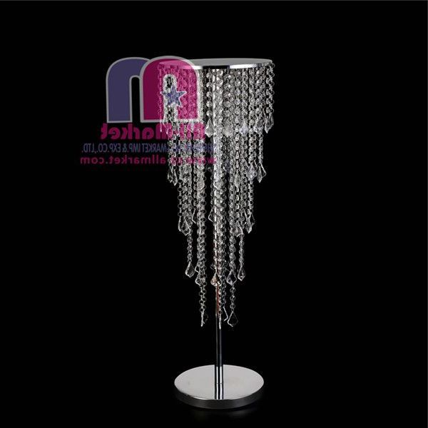 Crystal Bead Chandelier Standing Lamps Regarding Best And Newest Crystal Beaded Floor Lamps Ms908ld – Standing Lamps (View 7 of 15)