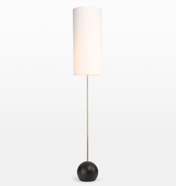 Cylinder Standing Lamps With Fashionable Stand Cylinder Shade Floor Lamp (View 10 of 15)