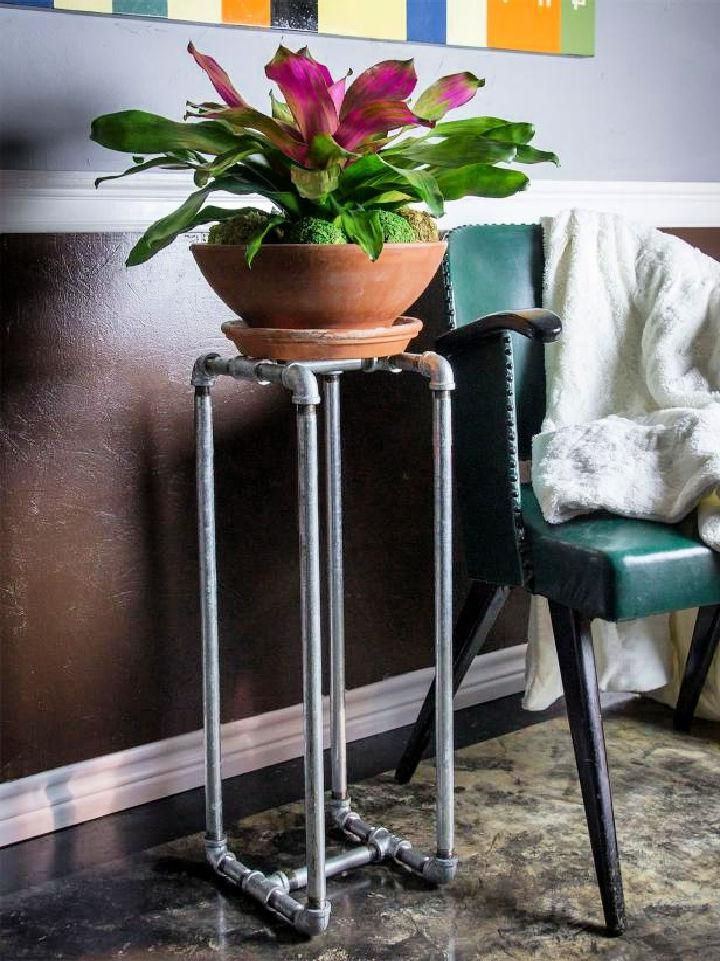 Fashionable 40 Free Diy Plant Stand Plans (cheap And Easy To Build) Pertaining To Pvc Plant Stands (View 11 of 15)