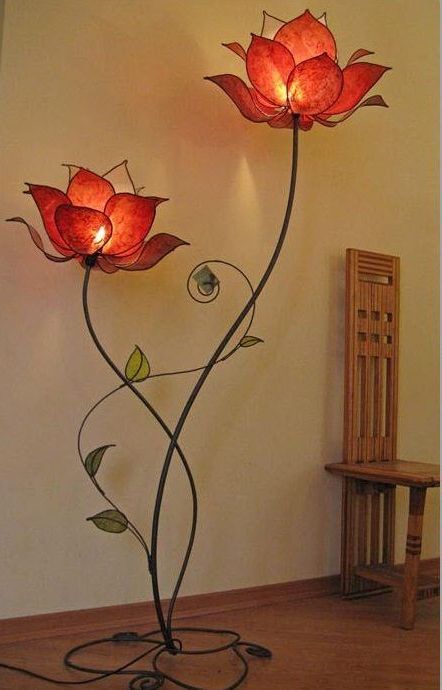 Flower  Floor Lamp, Flower Lamp, Dream House Decor (View 2 of 15)