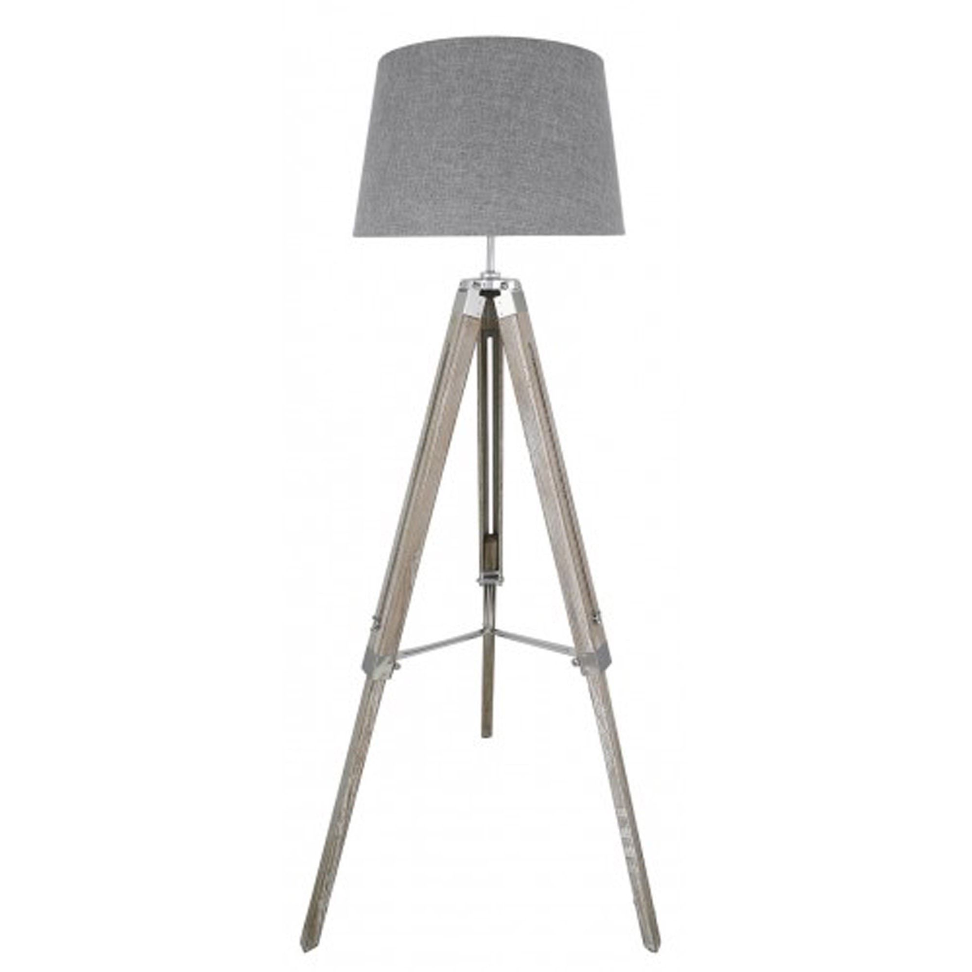 Grey Shade Standing Lamps For Favorite Hollywood Floor Lamp With Grey Shade (View 7 of 15)