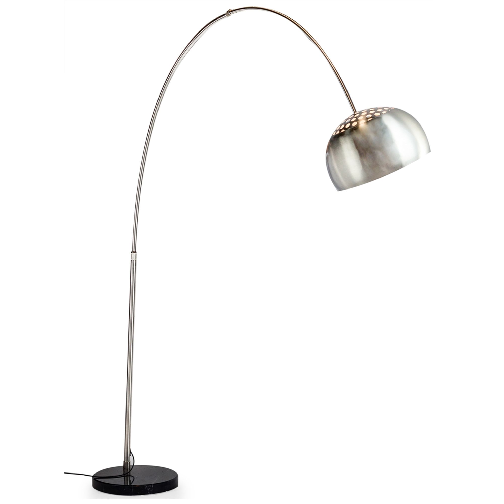Homesdirect365 With Regard To Silver Steel Standing Lamps (View 15 of 15)