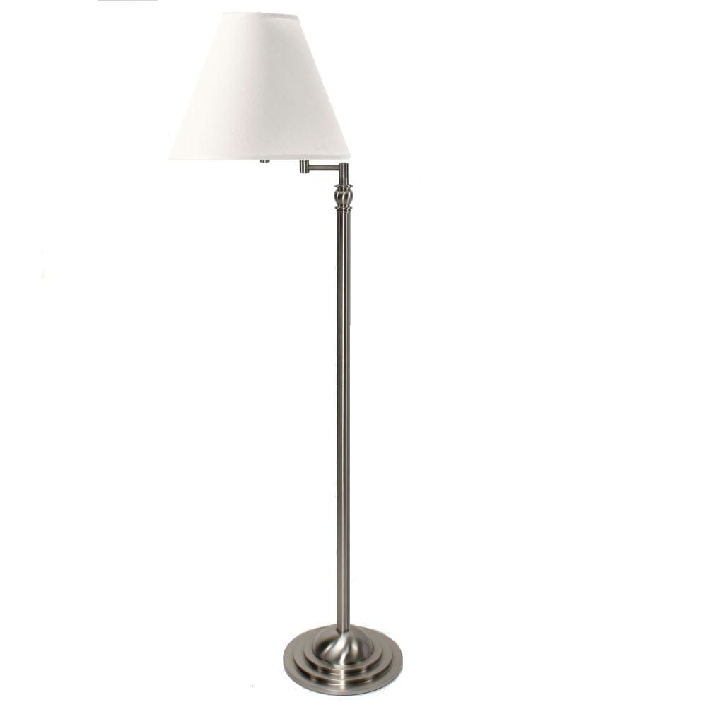 Intended For Brushed Nickel Standing Lamps (View 13 of 15)