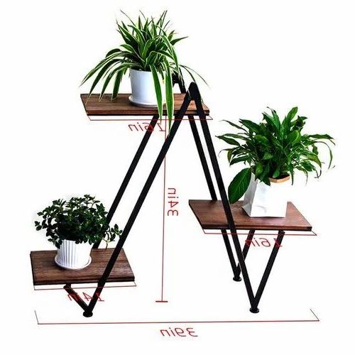Latest 34 Inch Plant Stands With Iron 3 Tier Metal Plant Stand, Height: 34 Inch At Rs 2499 In Jamshedpur (View 9 of 15)