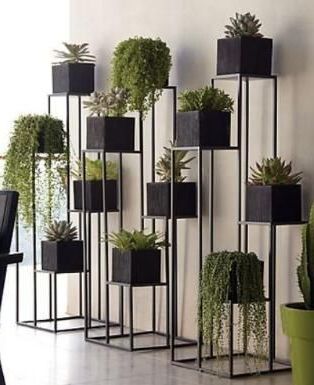 Latest Black Plant Stands Throughout Buy Black Metal Plant Stand From The Next (View 7 of 15)