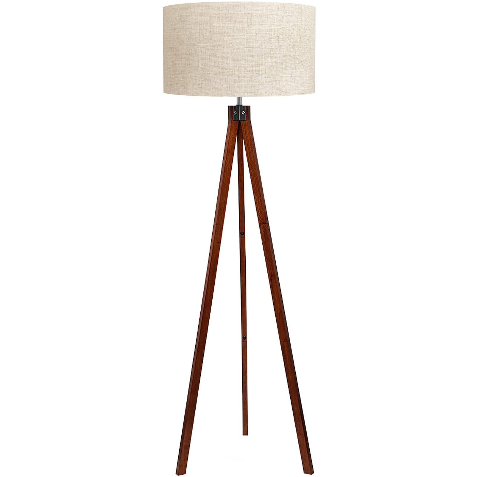 Lepower Wood Tripod Floor Lamp, Mid Century Standing Lamp, Modern Design  Studying Light For Living Room, Within Most Popular Wood Tripod Standing Lamps (View 1 of 15)