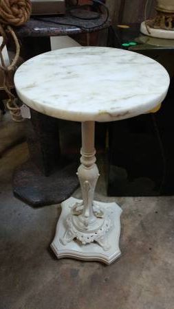 Marble Plant Stands Regarding Recent Nice Marble Top Plant Stand – Very Attractive – Elegant – Long Valley  Traders (View 8 of 15)