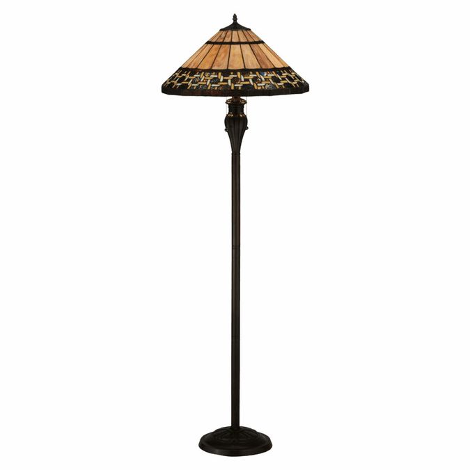 Meyda Custom 125113 Ilona Standing 61 Inch Tall Tiffany Floor Lamp –  Mey 125113 Throughout Famous 61 Inch Standing Lamps (View 13 of 15)