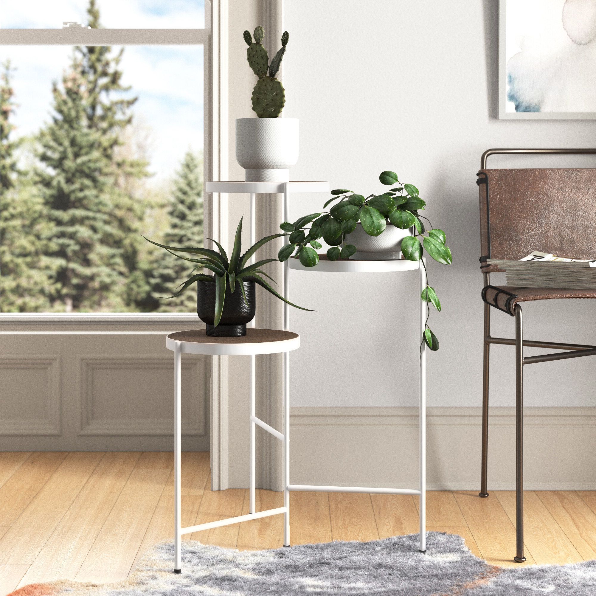 Modern & Contemporary Plant Stands & Tables You'll Love In  (View 12 of 15)
