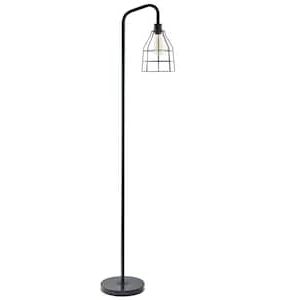 Most Recently Released Black Standing Lamps Within Black – Floor Lamps – Lamps – The Home Depot (View 15 of 15)