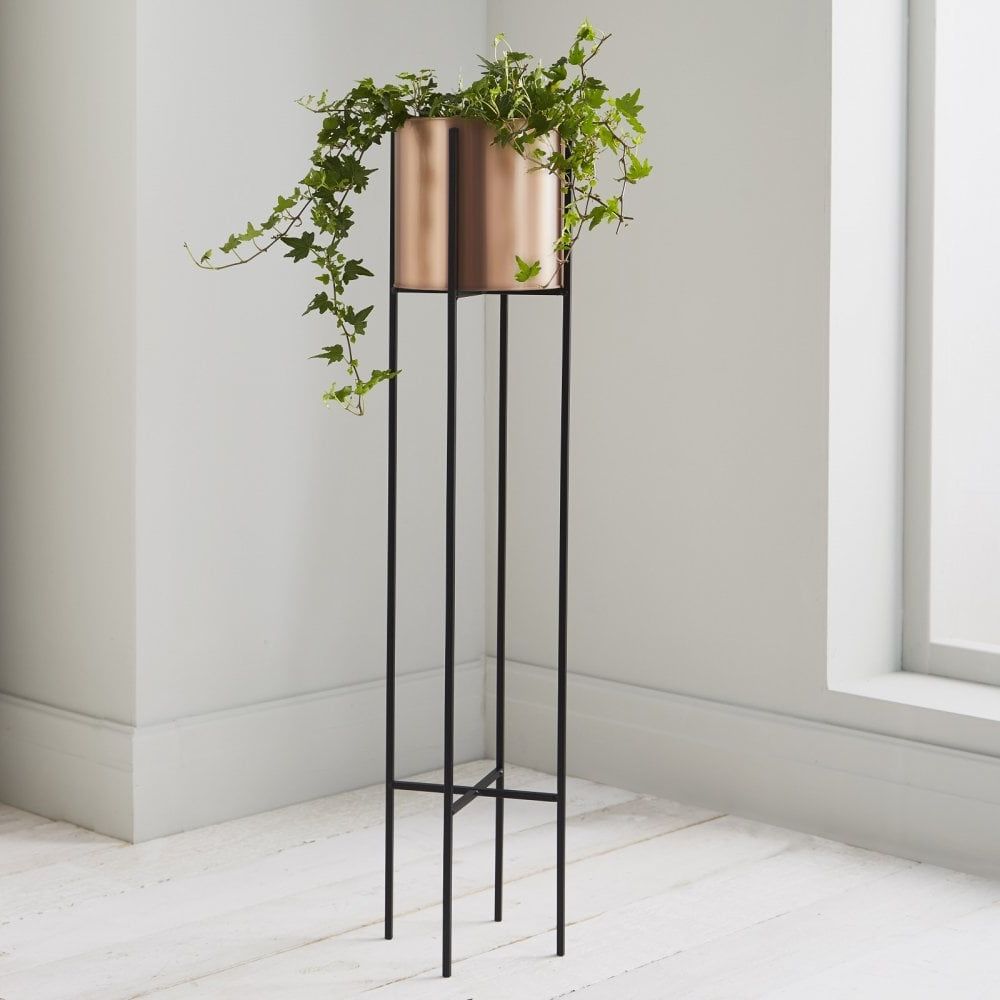 Native Copper Plant Stand 71cm (View 8 of 15)